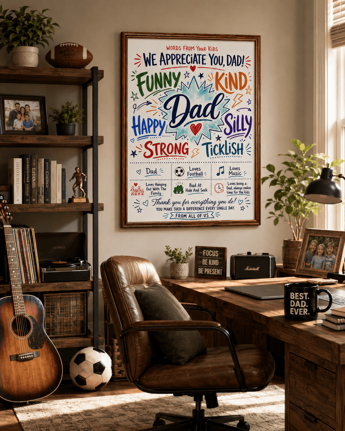 Example appreciation keepsake — Dad
