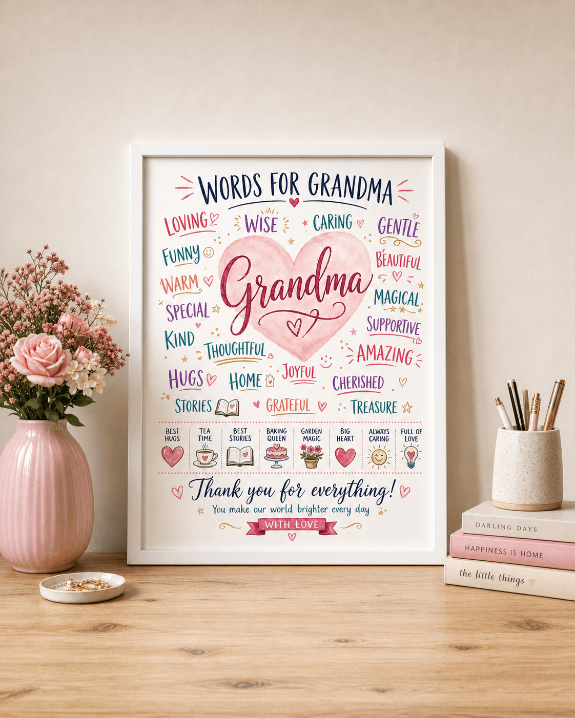 Example appreciation keepsake 2